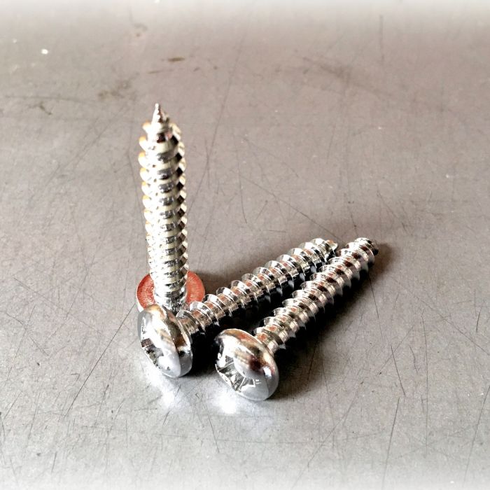 Custom Type A Sheet Metal Screws With Tin Cobalt Chrome Finish - 6-18 X ...